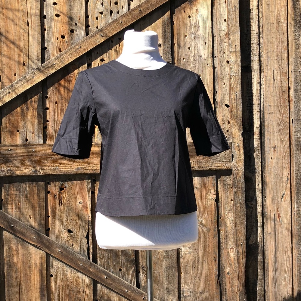 New Anthropologie Guest Editor Black Top